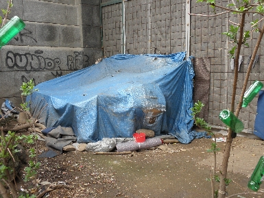 52,70 LB - sdlo bezdomovce pod Mnesovm mostem